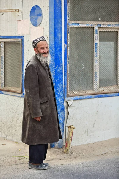 Hotan Čína Říjen 2017 Ujghurové Jsou Turci Žijící Převážně Autonomní — Stock fotografie