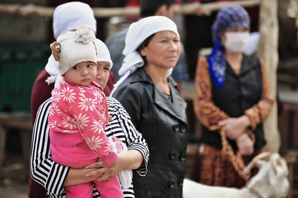 Hotan China Oktober 2017 Oeigoeren Zijn Een Turks Volk Dat — Stockfoto