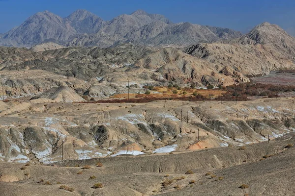 View Nnal Highway G315 Crossing Altyn Tagh Ranges Kunlun Mountains — Stock Photo, Image