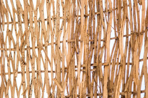 Wicker fence — Stock Photo, Image