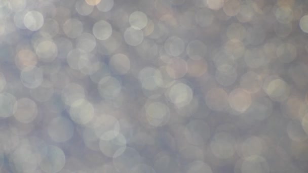 Abstraits lumières argentées fond bokeh . 