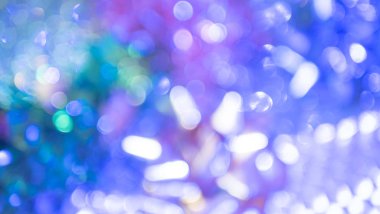 mavi bokeh arka plan. Arkaplan olarak soyut ışıklar