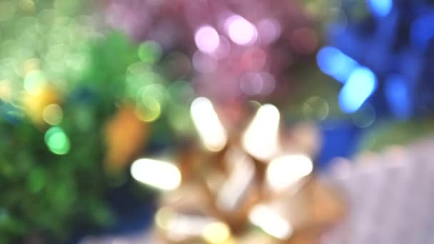 les points forts sont bleu-rouge, en defocus 