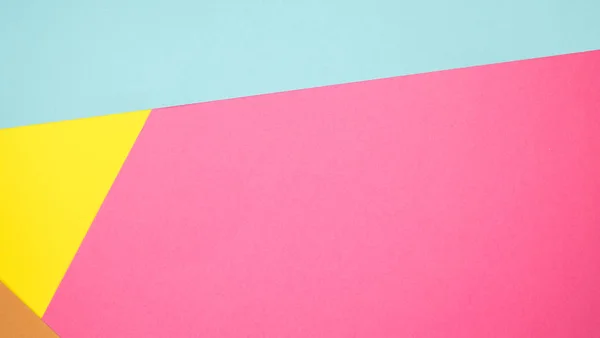 Fondo de minimalismo de textura de papel pastel abstracto. Mínimas formas geométricas y líneas en colores pastel — Foto de Stock
