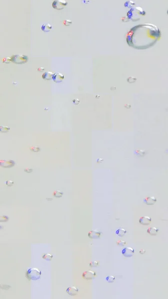 Bąbelki Powietrza Tle Wody Abstrakcja Pęcherzyków Tlenu Morzu Pęcherzyki Wody — Zdjęcie stockowe