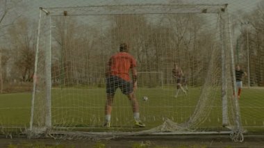 Penaltı atışı sonra gol gol forvet