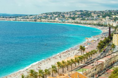 Des Anglais, güzel, Cote dazur, Fransız Rivierası mesire