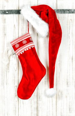 Çorap Festival Christmas dekorasyon kırmızı süsler