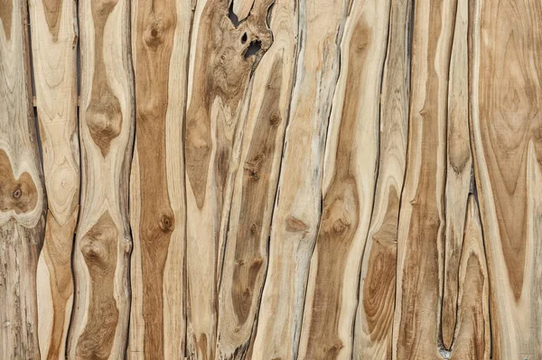 Fundo de madeira. Textura de madeira de teca. Superfície abstracta — Fotografia de Stock
