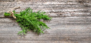 Demet dereotu yeşil bitki gıda içerikler