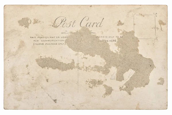 Utilisé courrier carte postale antique Vintage fond de papier rétro — Photo