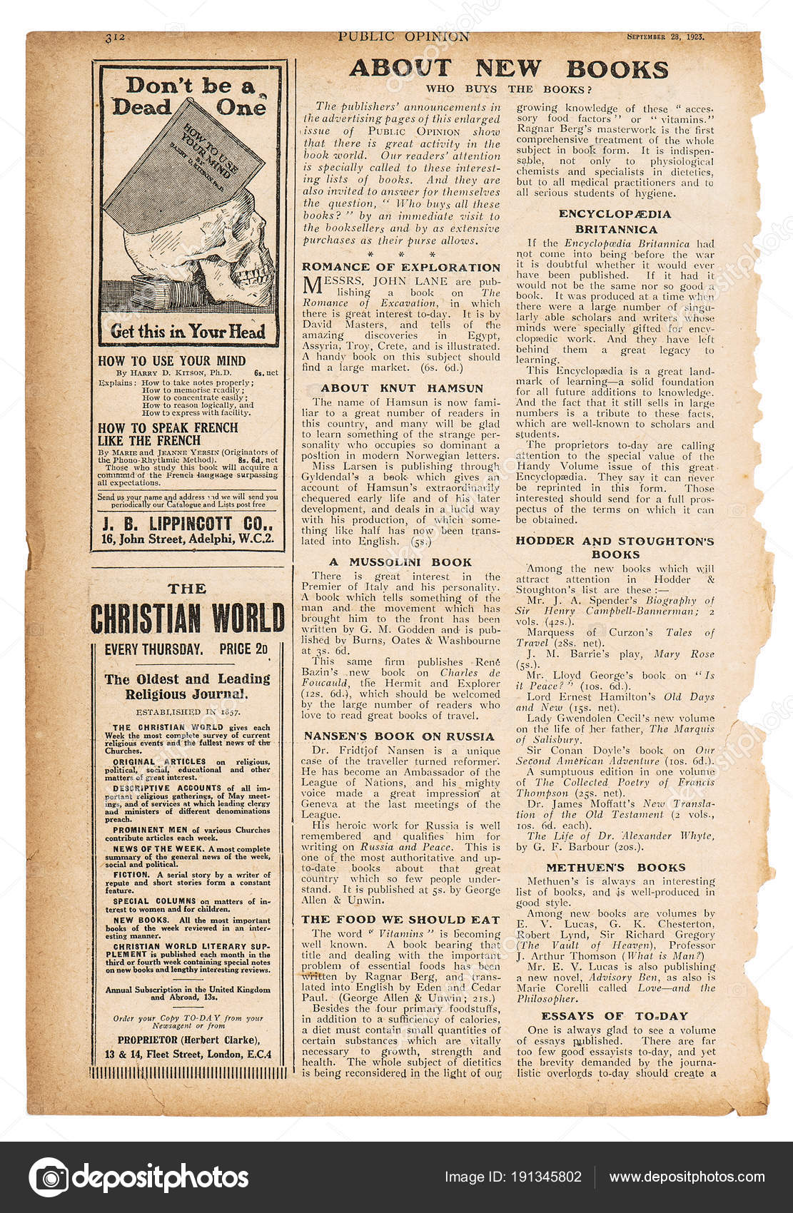 Newspaper Page English Text Advertisement Used Paper Stock Photo By C Liligraphie Newspaper Page English Text Advertisement Used Paper Stock Photo By C Liligraphie