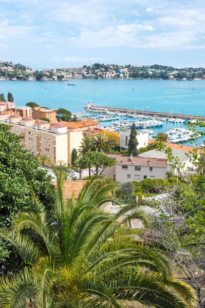 Villefranche Nice franska riviera Medelhavet sommaren semes — Stockfoto