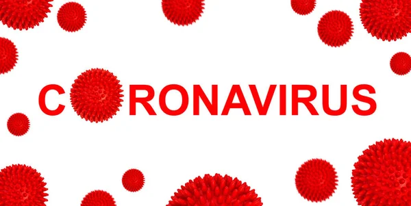 Coronavirus Covid Pandemiekonzept Hintergrund Des Coronavirus — Stockfoto