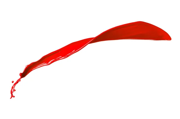 Red paint splash — Stock Photo, Image