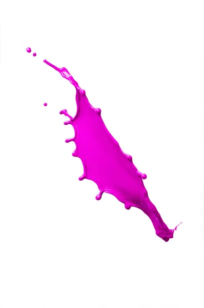 Salpicadura de pintura magenta — Foto de Stock