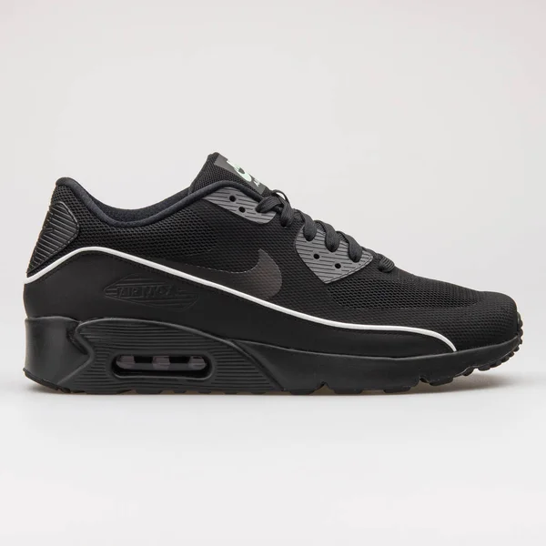 Vienna Österrike Augusti 2017 Nike Air Max Ultra Essentiell Svart — Stockfoto