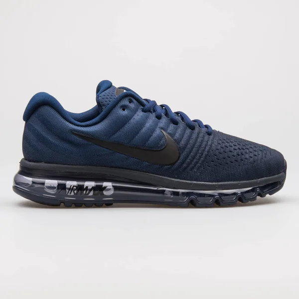 Viena Austria Agosto 2017 Zapatilla Nike Air Max 2017 Azul — Foto de Stock