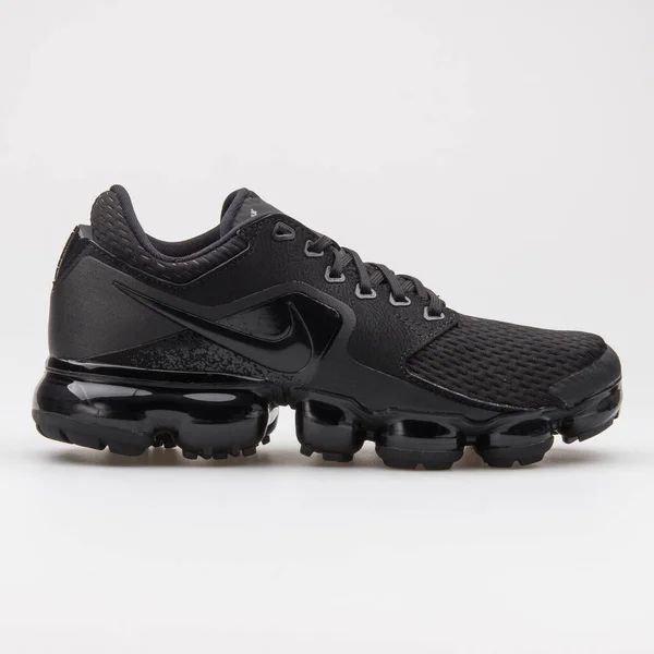 Viena Austria Agosto 2017 Zapatilla Nike Air Vapormax Antracita Negra — Foto de Stock