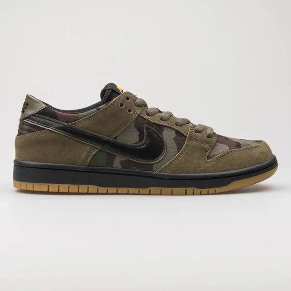 Vienna Austria January 2018 Nike Zoom Dunk Low Pro Olive — Stock Photo, Image