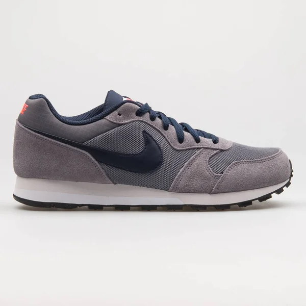 Vienna Austria February 2018 Nike Runner Grey Obsidian Snecker White — 스톡 사진