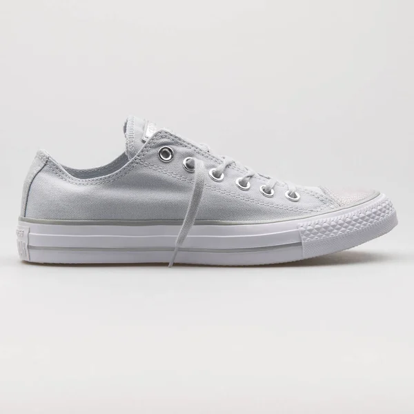 Vienna Österrike 2018 Converse Chuck Taylor All Star Platina Silver — Stockfoto