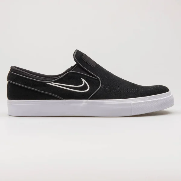 Vienna Oostenrijk Februari 2018 Nike Zoom Stefan Janoski Slip Zwart — Stockfoto