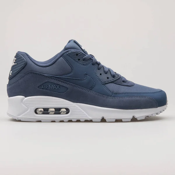 Vienna Áustria Fevereiro 2018 Nike Air Max Essential Tênis Azul — Fotografia de Stock