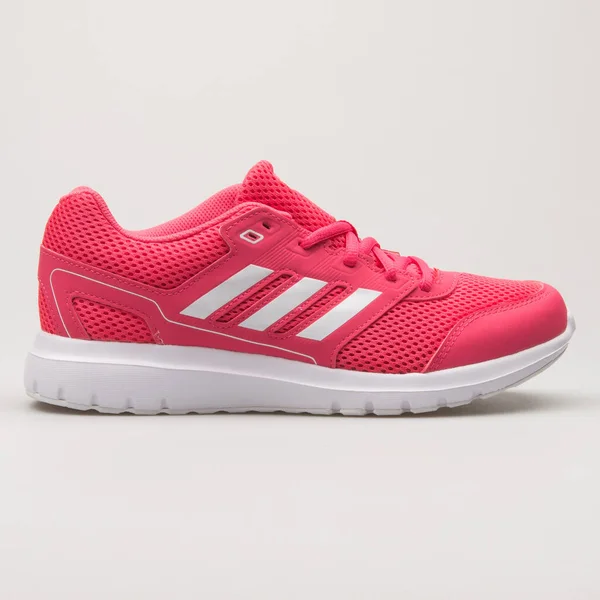 Vienna Austria May 2018 Adidas Duramo Lite Pink White Sneaker — 스톡 사진