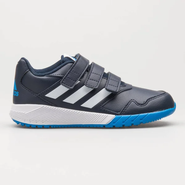 Vienna Αυστρια Ιουνιου 2018 Adidas Altarun Μπλε Και Άσπρο Sneaker — Φωτογραφία Αρχείου