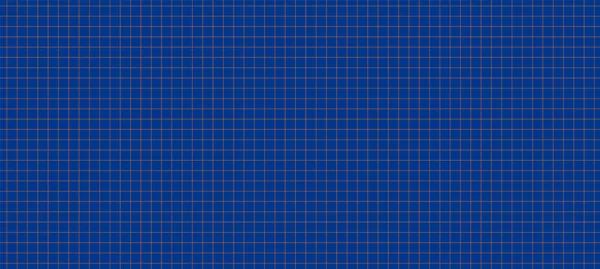 古典的な青のシームレスなグリッドパターンの背景オレンジの正方形の色ライン カラートレンドグリッドテンプレート 教育概念面 数学グリッドペーパー エンジニアリング 建築家の正方形のテクスチャの壁の広いテンプレート — ストックベクタ