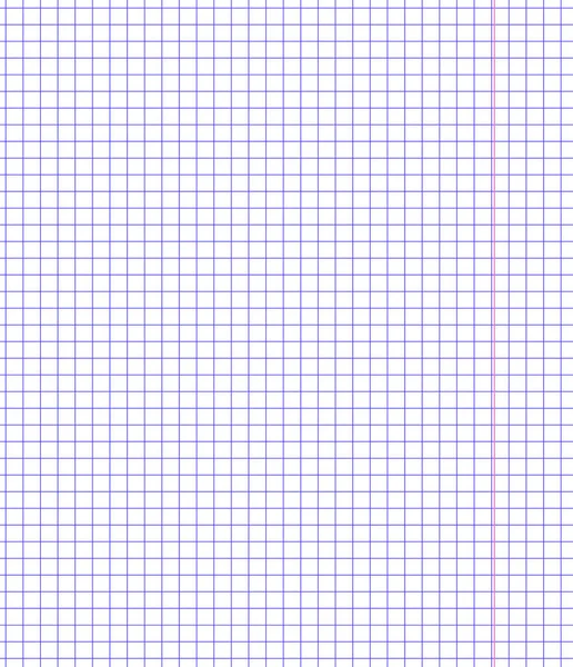 Notebook Math Squared Paper Sheet Vector Background Exercício Livro Escola — Vetor de Stock