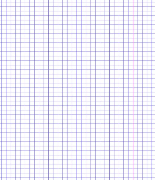 Notizbuch Mathematik Quadrat Papier Blatt Vektor Hintergrund Schulvorlage Schulheft Kopieren — Stockvektor