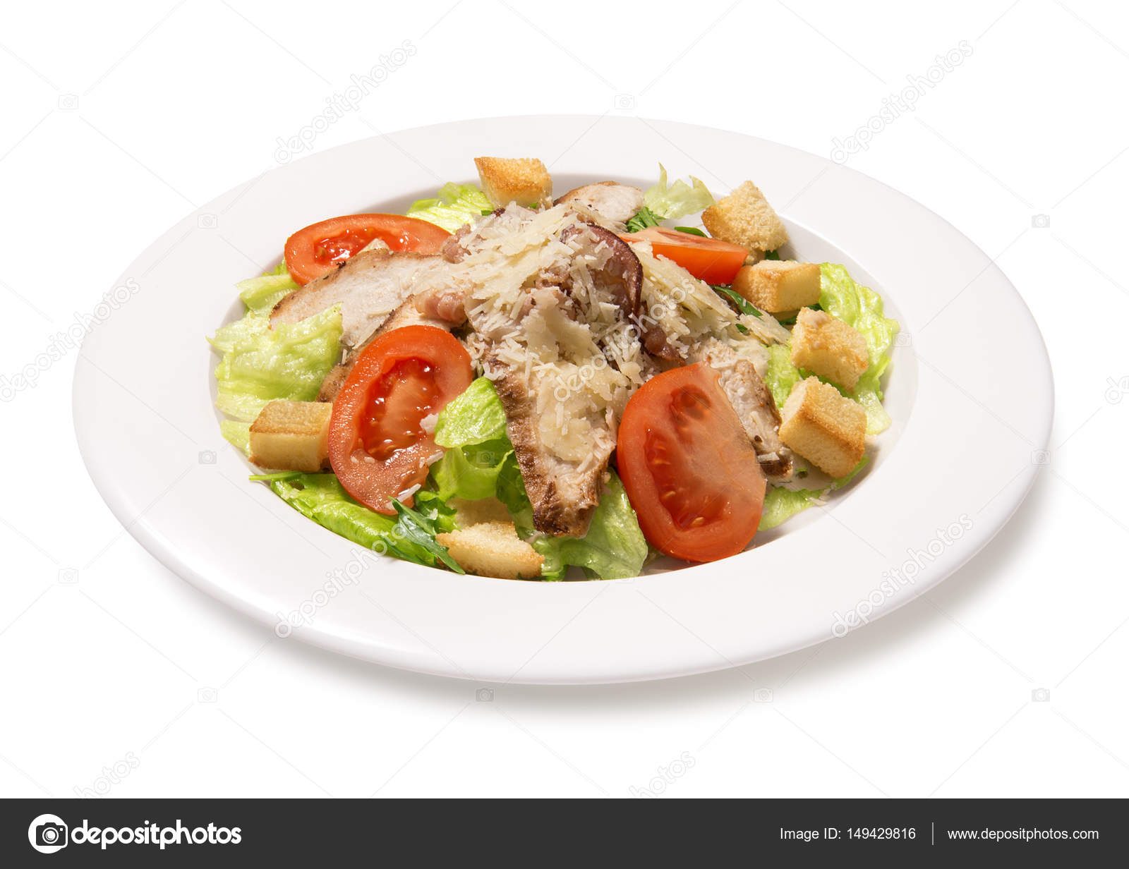 Tavuklu Sezar Salata Tavuklu Sezar Salata