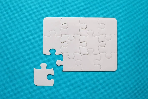 Puzzle mit fehlendem Teil — Stockfoto