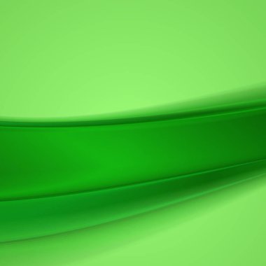 Dalgalı yeşil arka plan. Vektör çizim .