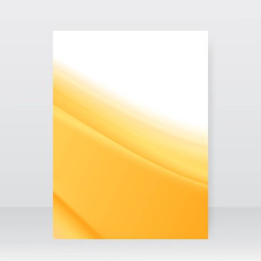 Broşür kapak sunumlar için bir arka plan ile. Vektör çizim .