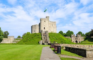 Birleşik Krallık, Galler'deki Cardiff Castle dış