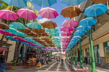 Waterfront port Louis, mauritius. 