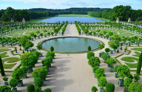 Orangerie Trädgårdarna Versailles Frankrike — Stockfoto