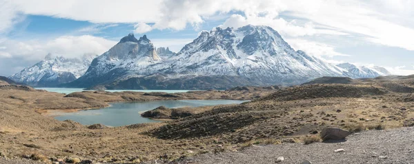 Национальный Парк Торрес Дель Пайне Чили — стоковое фото