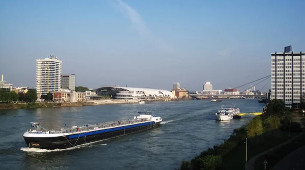 Hafen in mannheim — Stockfoto