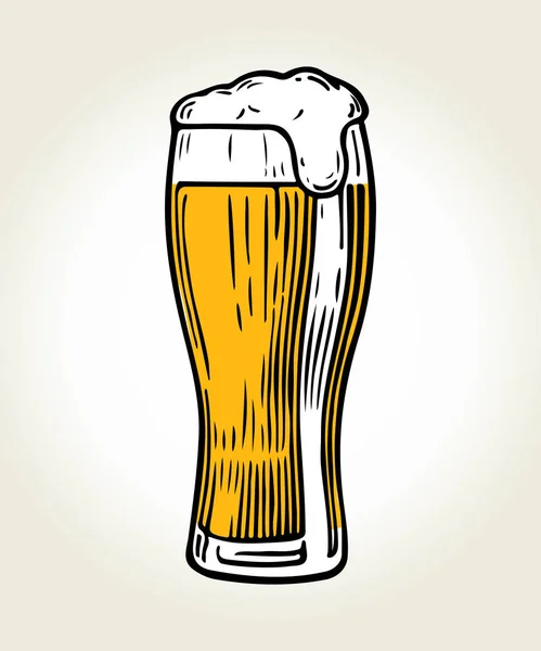 Kolor szkła piwa — Wektor stockowy