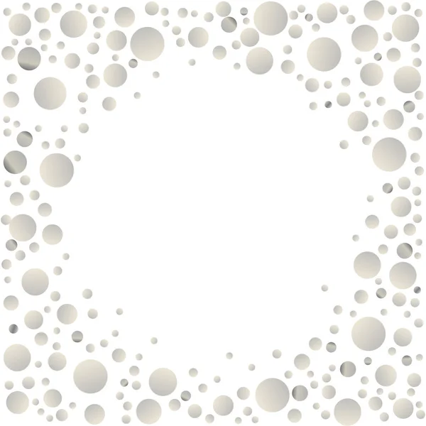 銀の丸い点 — ストックベクタ
