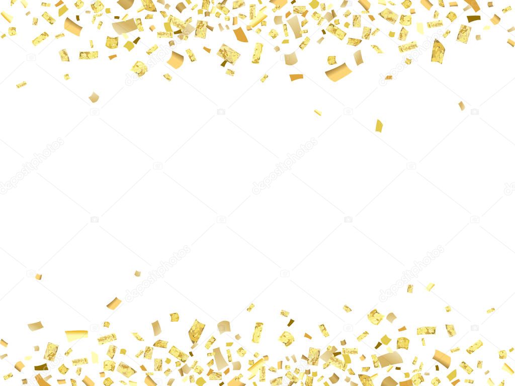 Confetti gold abs