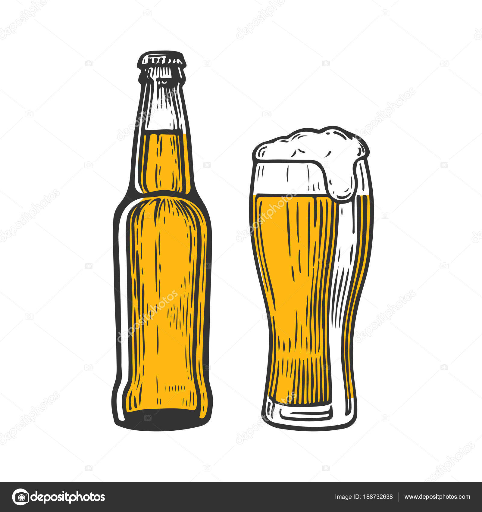 Illustration hand holding beer bottle | Premium Vector Illustration -  rawpixel