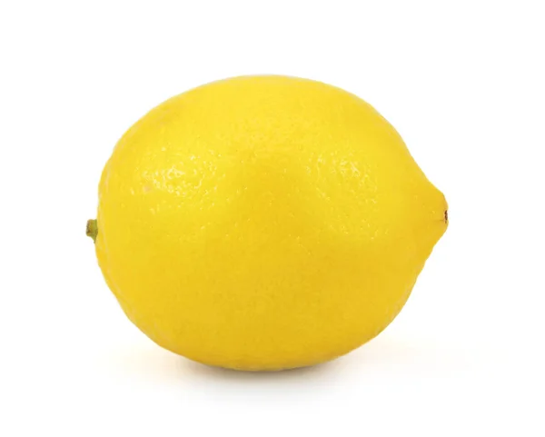 在白色背景上被隔离的柠檬 — 图库照片