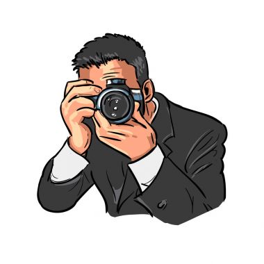 Fotoğrafçı, işte.