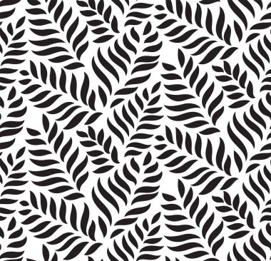 Çiçek sorunsuz vektör desen. Dokunarak damla şekil doku. Trendy yaprakları arka plan