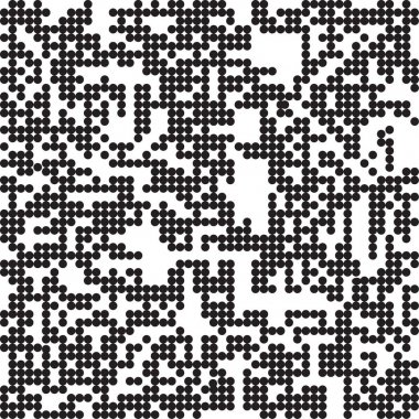 Grunge noktalı sorunsuz vektör desen. Noktalı resim tasarım doku. Tek renkli arka plan